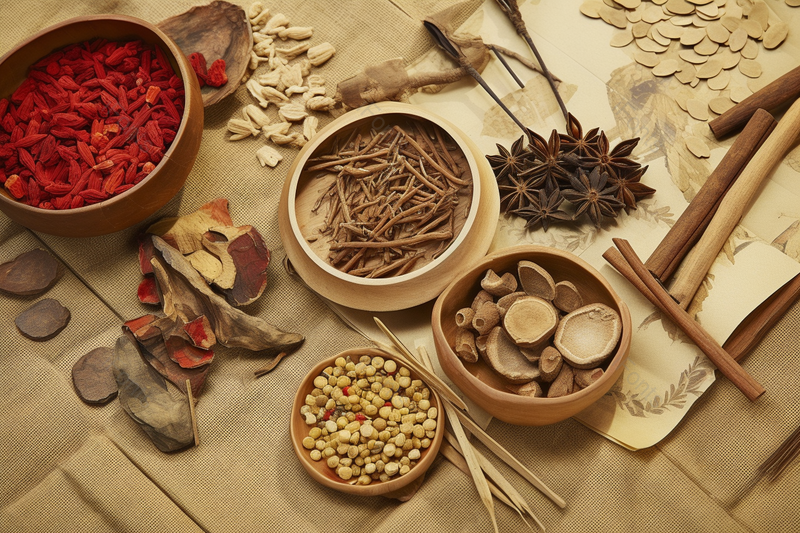 中药药材棕色背景摄影真实多种药材,高清,摄影图,摄影图片,图片大全,摄影图免费下载